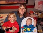 Laurel, Beth, and Hazen on the Christmas Cruise