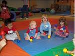 Closeup kids with maracas