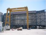 40x80 foot wind tunnel gantry